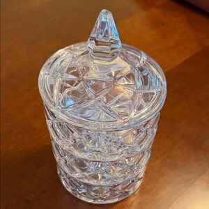 Marquis by Waterford Stacking Crystal Canisters